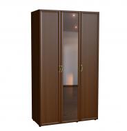 Шкаф 3-х дверный для одежды и белья с зеркалом 6.14
