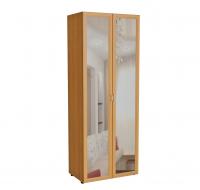 Шкаф 2-х дверный для одежды и белья с зеркалами 6.27