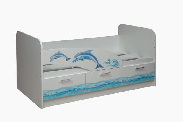 Кровать односпальная 06.222 (1600) Дельфин - фото №2