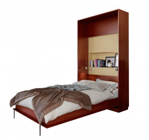 Подъёмная кровать вертикальная с зеркалом 1600 С 312/1 М - фото №1