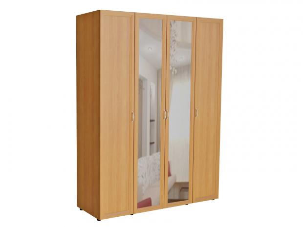 Шкаф 4-х дверный для одежды и белья 6.17 - фото №4