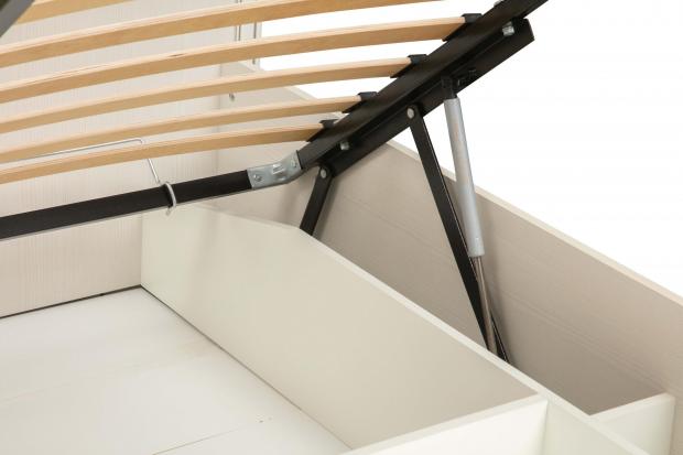 Кровать двухспальная с подъёмным механизмом Габриэлла 1400 06.121-01 - фото №4