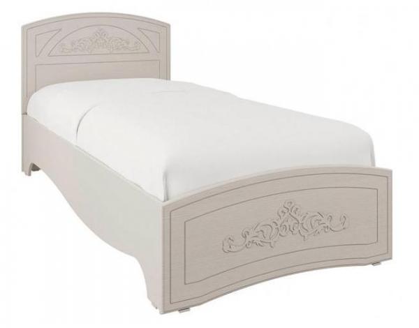 Кровать односпальная Каролина 900 (патина) - фото №1