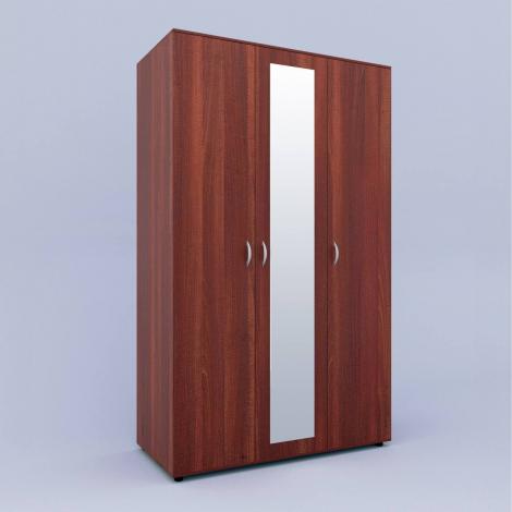 Шкаф 3-х дверный для одежды с зеркалом №205 - фото №1
