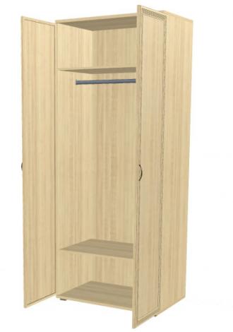 Шкаф для одежды со штангой Карина ШК-1002 - фото №4