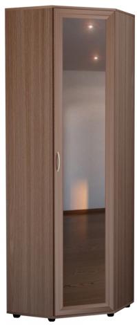 Шкаф угловой с зеркальной дверью ШУ-61 - фото №2